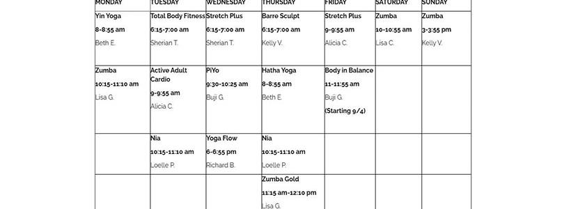 New virtual fitness class pass launches August 23