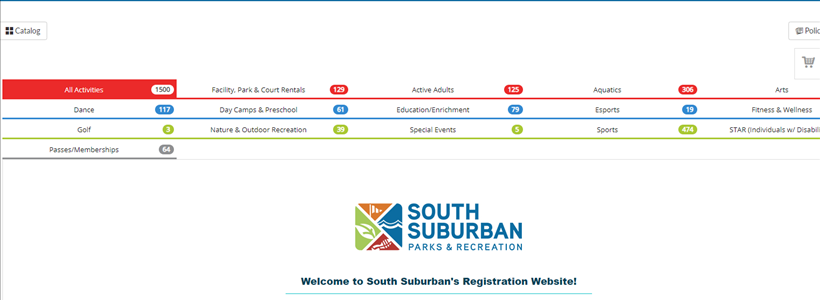South Suburban launches new website and registration system