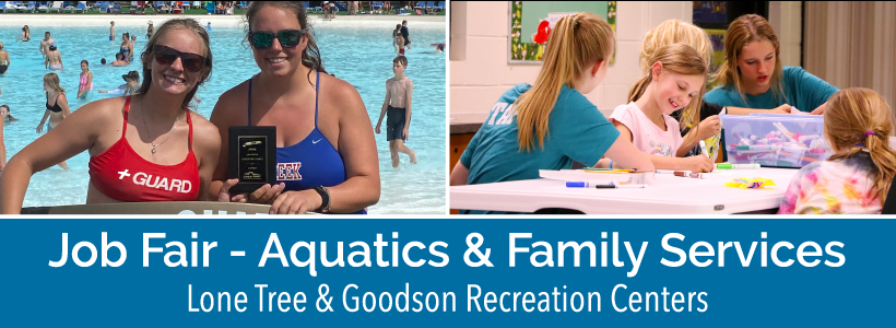 Recreation Center Job Fairs: Help Fill Immediate Openings