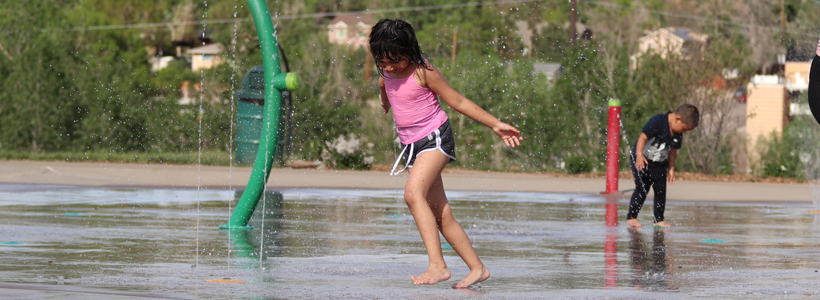 Cornerstone Park Splash Pad Closed