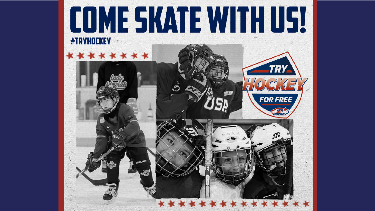 Try Hockey For Free at the Sports Complex