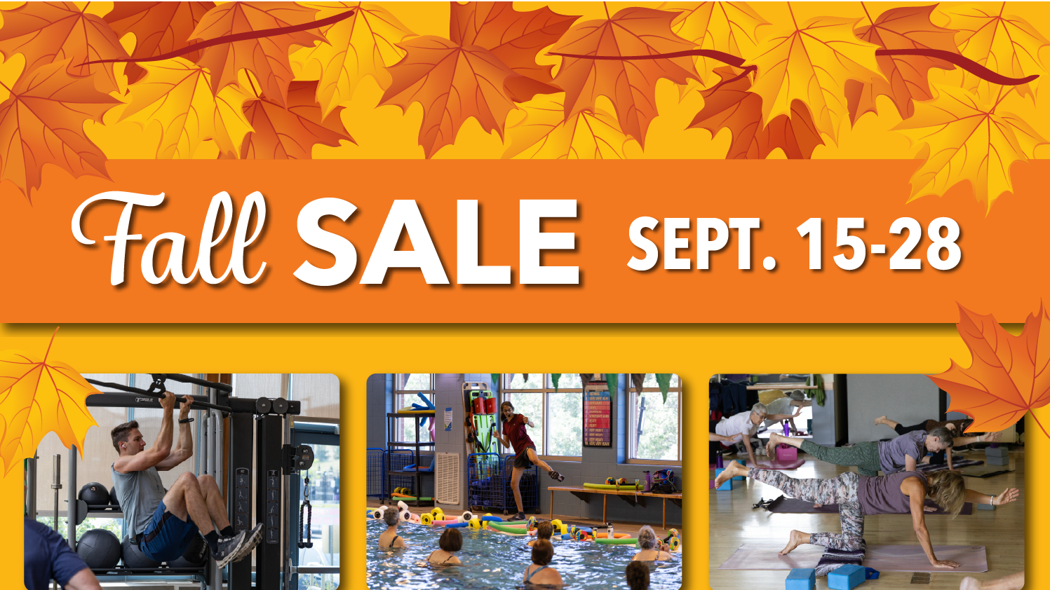 Fall Sale: Save at Recreation Centers