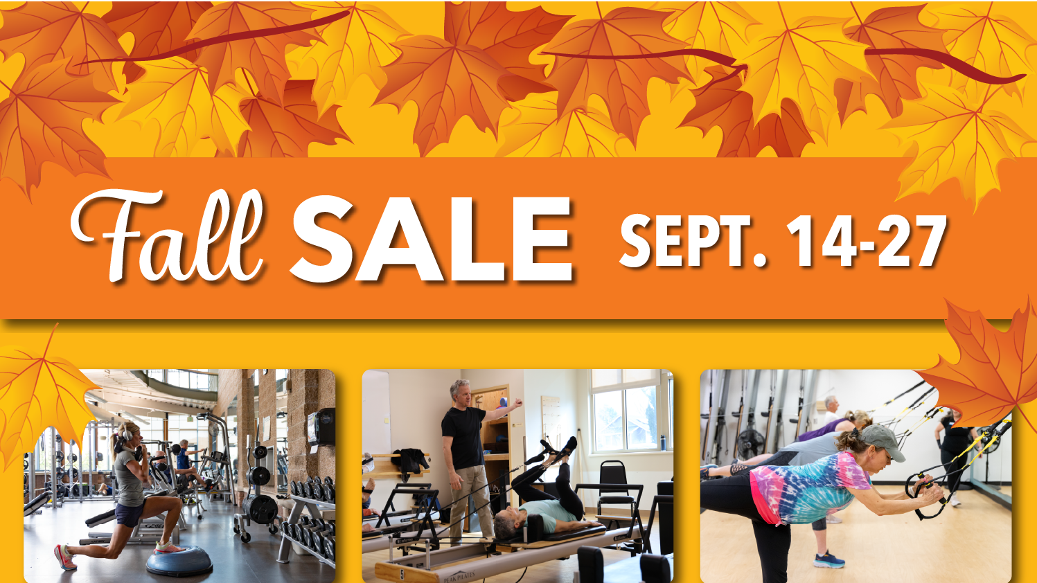 2026 Fall Sale: Recreation Center Savings