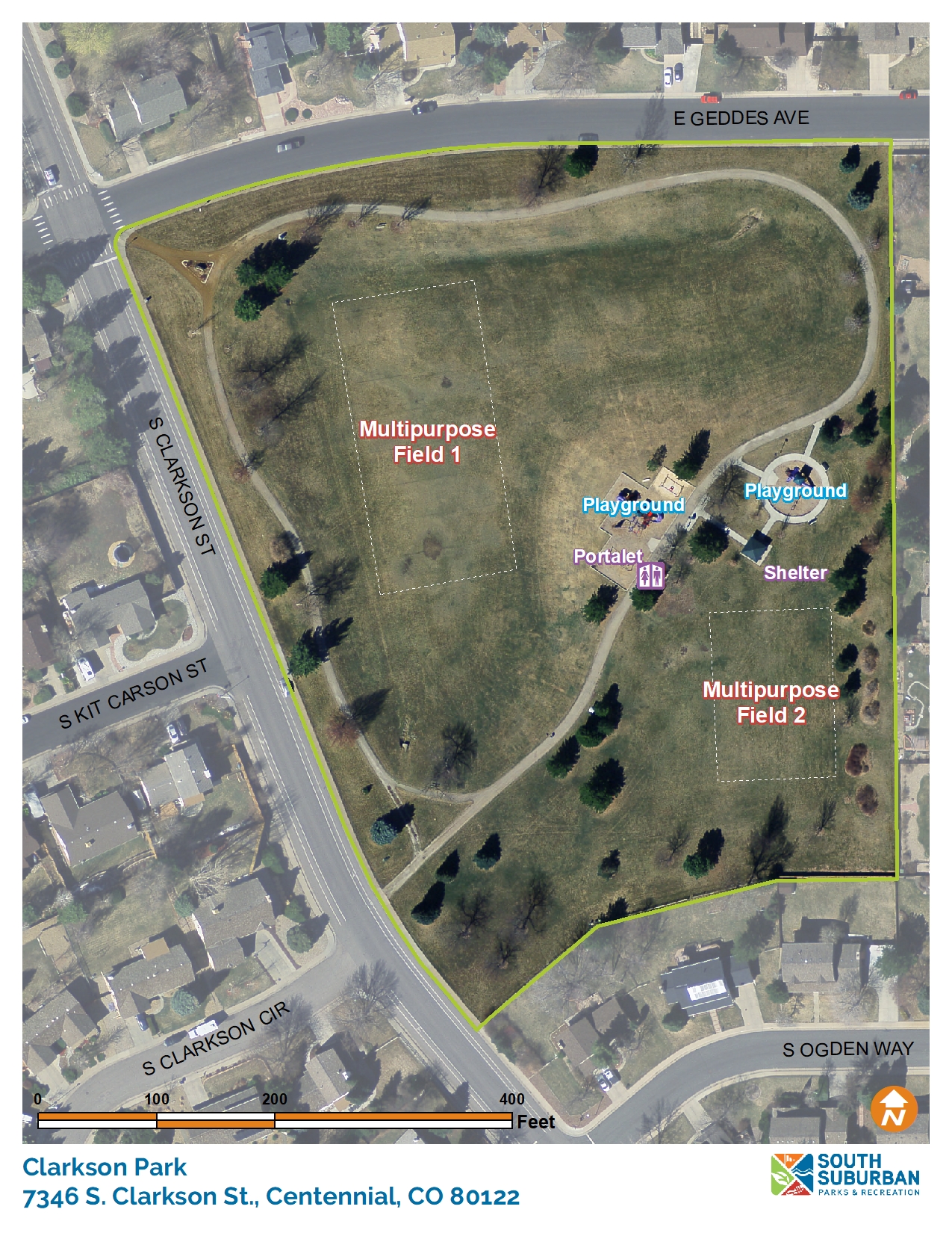 Clarkson Park South Suburban Parks and Recreation Centennial, CO