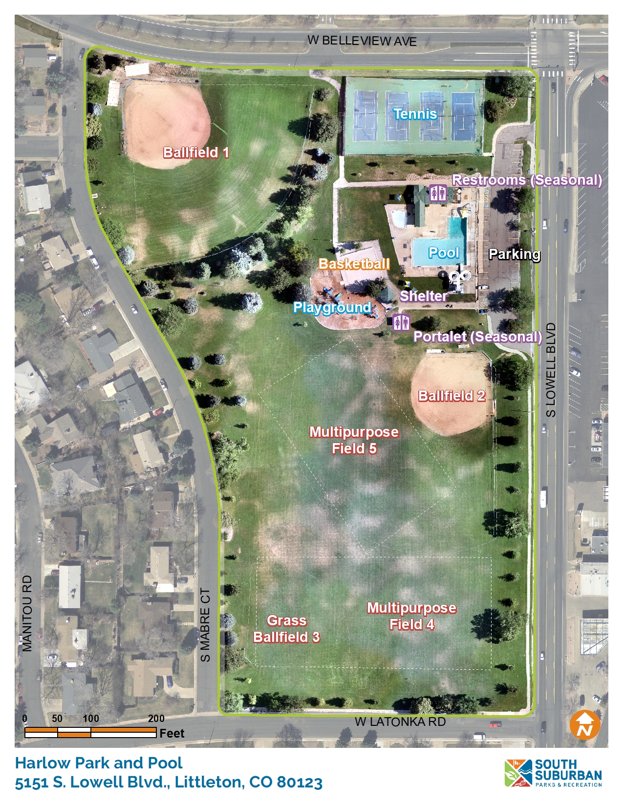 Harlow Park - South Suburban Parks and Recreation | Littleton, CO