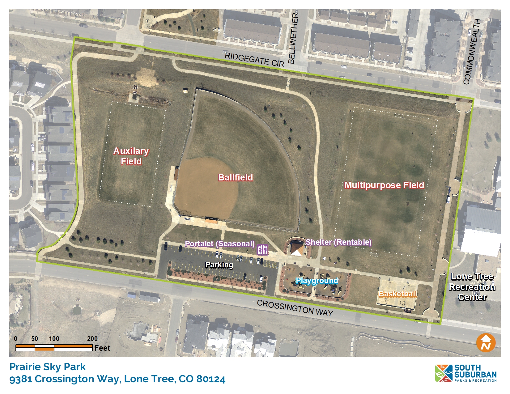 Prairie Sky Park South Suburban Parks and Recreation Lone Tree, CO