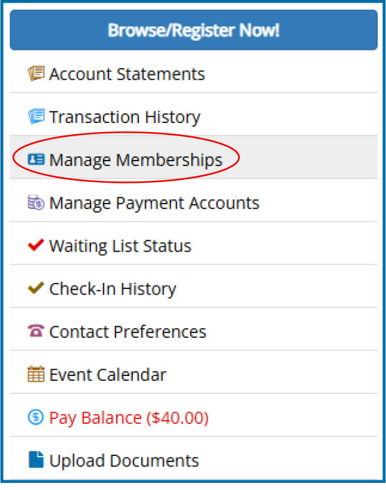 Image of the right-hand navigation